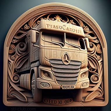 3D модель Mercedes Benz Atego (STL)